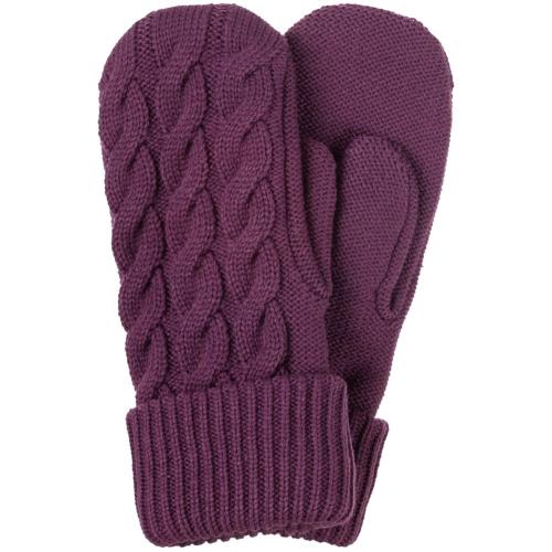 Варежки Heat Trick, баклажановые