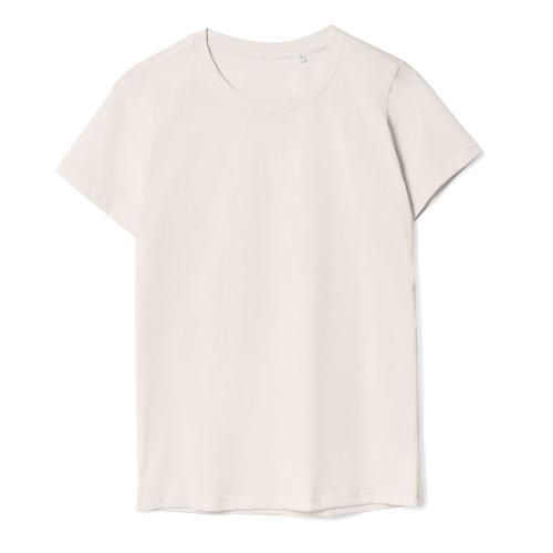 Футболка женская T-bolka Lady, молочно-белая