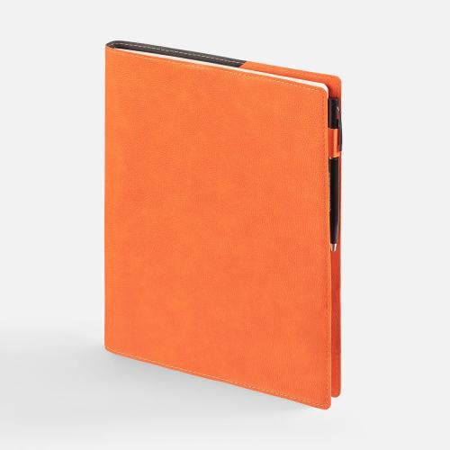 Ежедневник в суперобложке Brave Book, недатированный, оранжевый