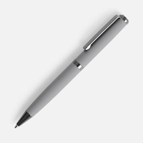 Ручка шариковая Inkish Gunmetal в футляре, серая
