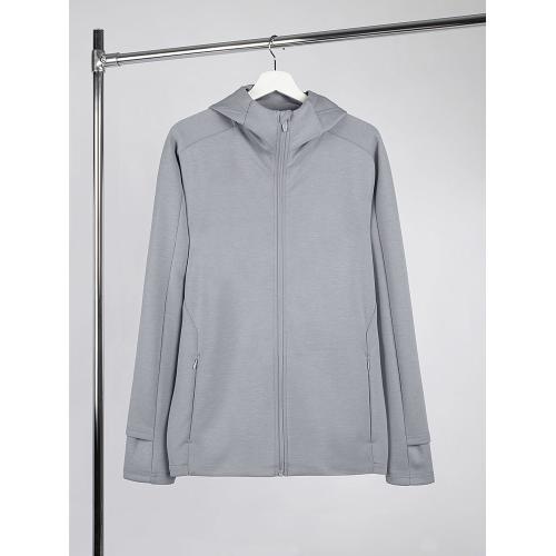 Куртка с капюшоном унисекс Begi, серая