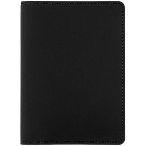 Обложка для паспорта Shall Simple, черный