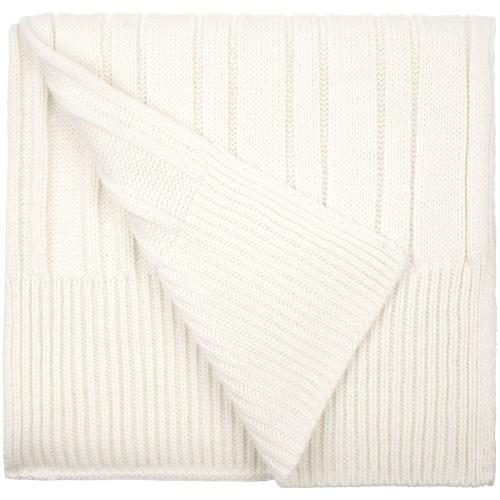 Шарф Knit Beat, белый (молочный)