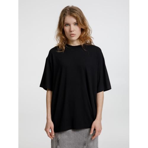 Футболка оверсайз унисекс Lavinia, черная