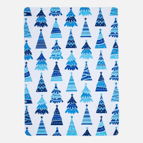 Флисовый плед Imaginario, синий