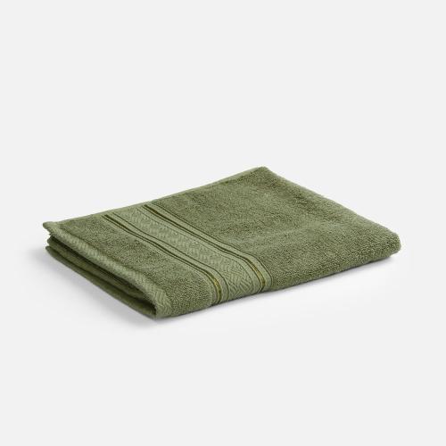 Полотенце махровое Terrychic, среднее, зеленое