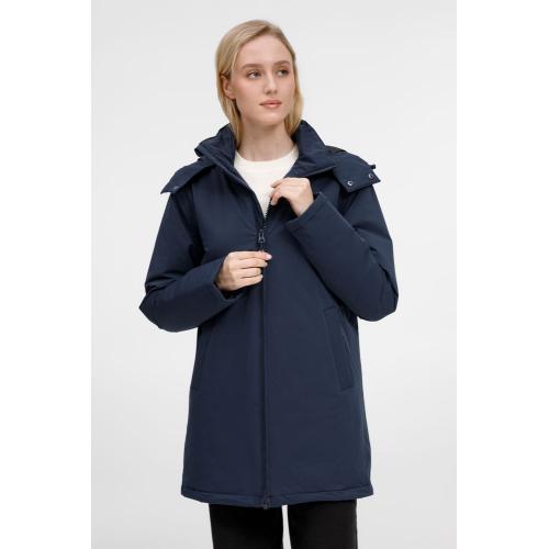 Куртка-парка унисекс Sfera, темно-синяя