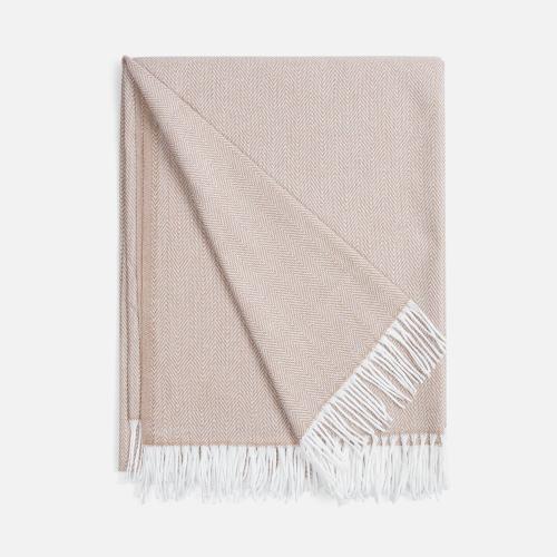 Плед «Гирвас», бежевый