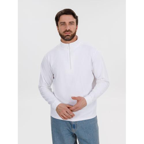 Свитшот на молнии Morfiss, белый