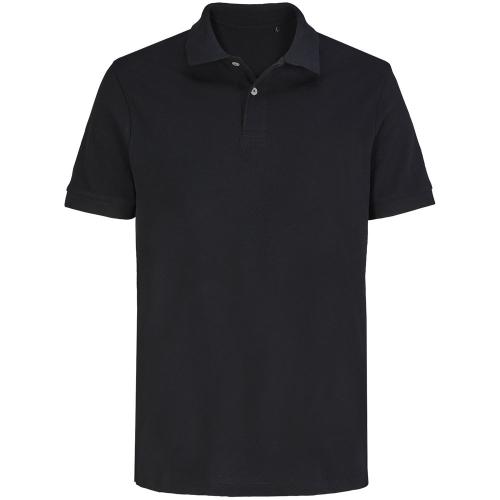 Рубашка поло унисекс Pacific, черная