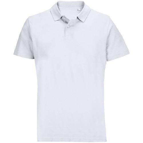 Рубашка поло унисекс Pulse, белая