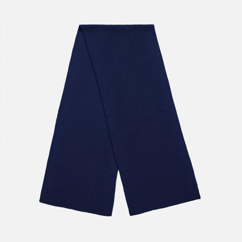 Шарф Nobilis Mono, темно-синий