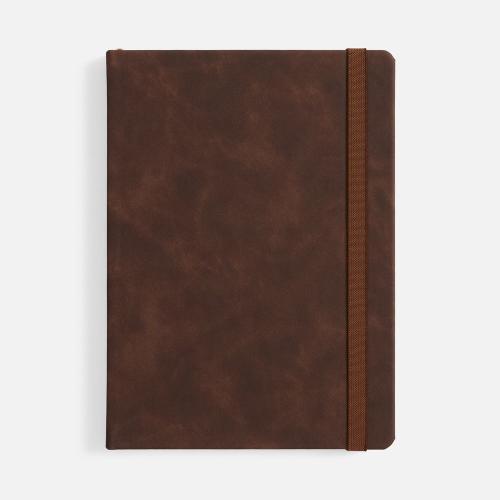 Ежедневник Urban Hard, недатированный, коричневый