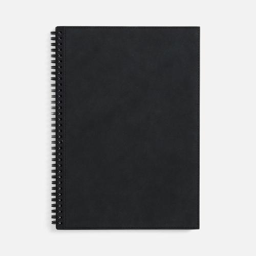 Ежедневник Notera Maxi, недатированный, черный