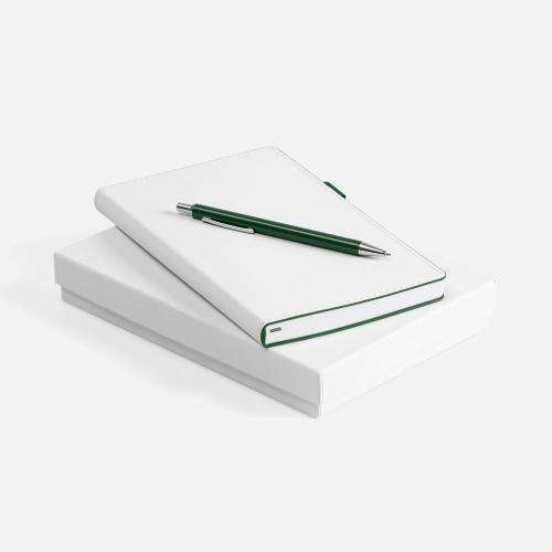 Набор White Shall, бело-зеленый