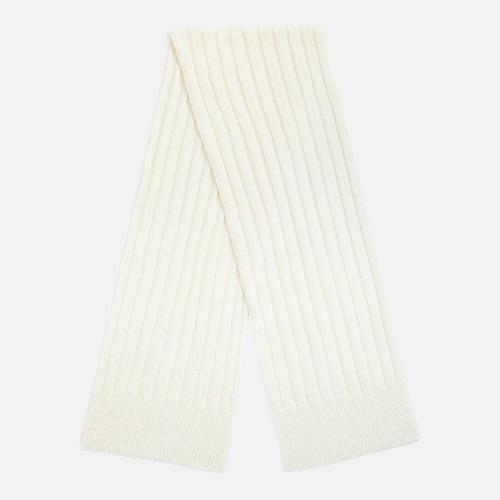 Шарф Bellish, белый (ванильный)