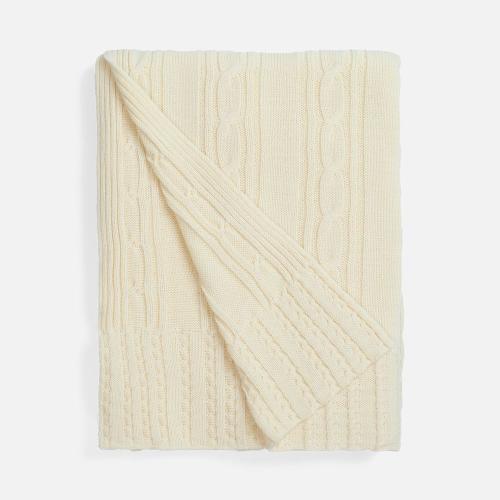 Плед Remitti, белый (молочный)