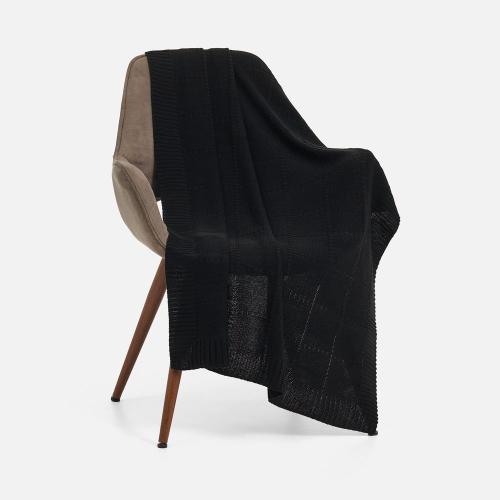 Плед Quadrisma, черный