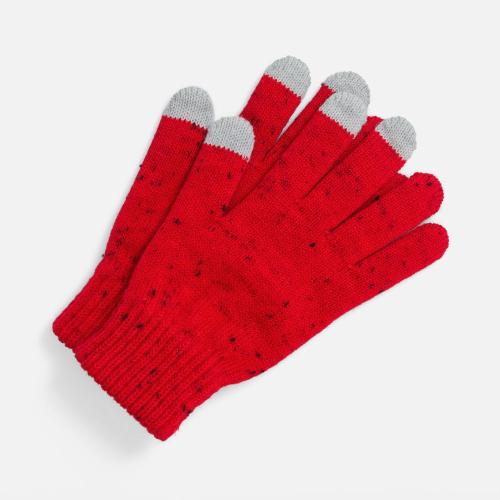 Перчатки сенсорные Spotti Senso, красные