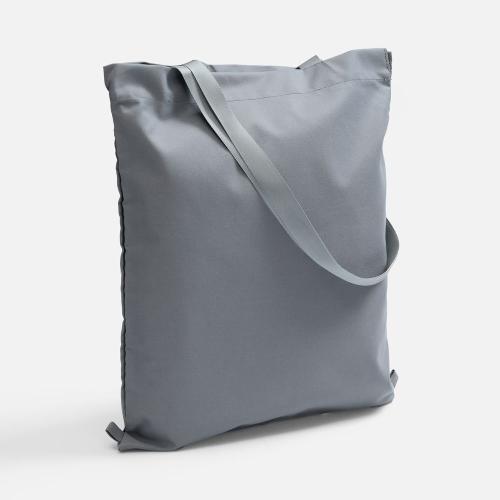 Шопер B3, серый с серыми ручками