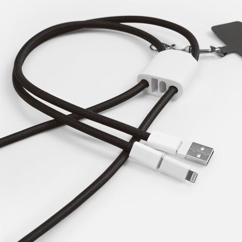 Кабель-ланьярд energyFlex Pro, черный