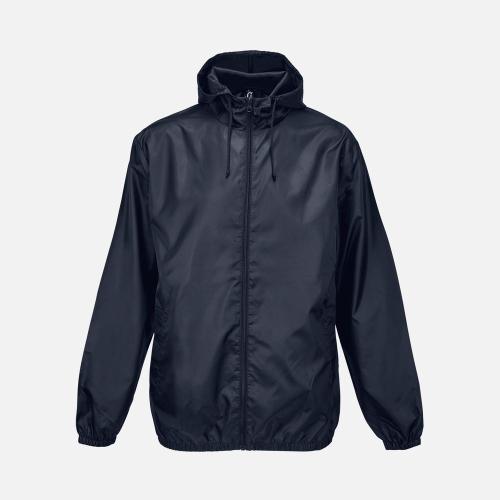 Ветровка унисекс Shield, темно-синяя