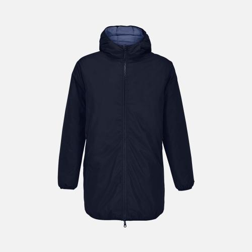 Куртка-парка унисекс Reverse, темно-синяя