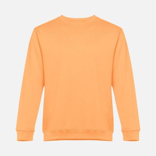 Свитшот унисекс Delta, светло-оранжевый