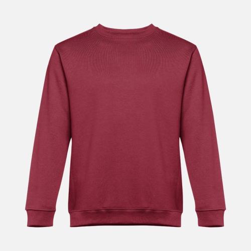 Свитшот унисекс Delta, бордовый