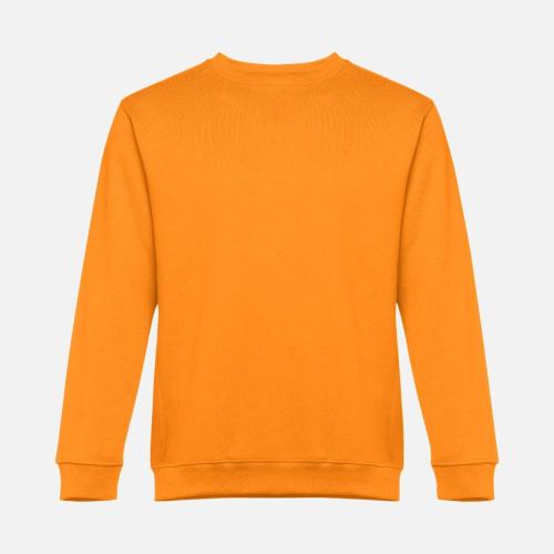 Свитшот унисекс Delta, оранжевый