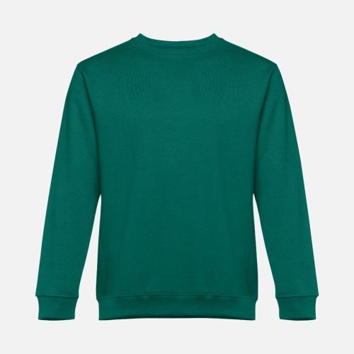 Свитшот унисекс Delta, темно-зеленый