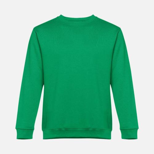 Свитшот унисекс Delta, зеленый