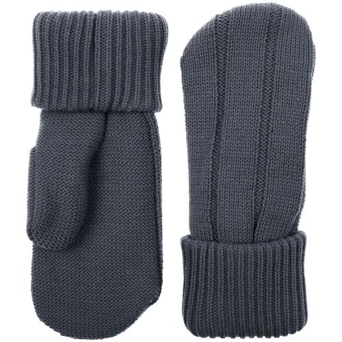 Варежки Knit Beat, темно-серые