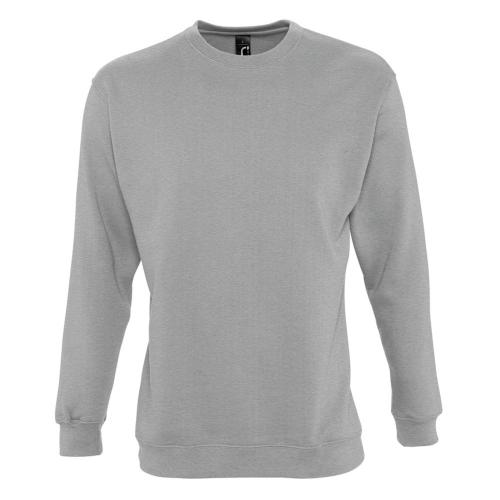 Толстовка New Supreme 280, серый меланж