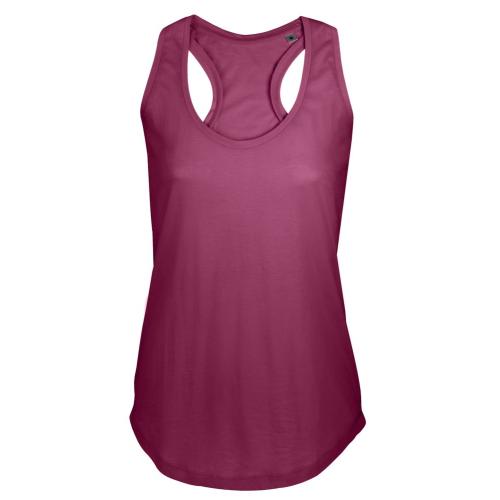 Майка женская Moka 110, темно-розовая (малиновая)