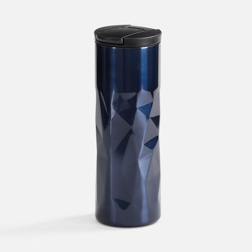 Термостакан Gems Black Sapphire, черный сапфир (синий)