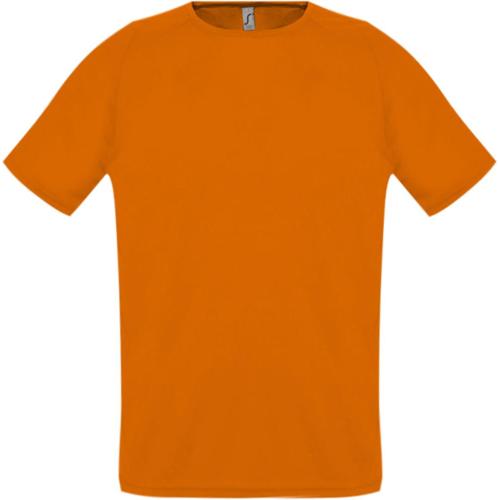 Футболка унисекс Sporty 140, оранжевая