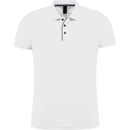 Рубашка поло мужская Performer Men 180 белая