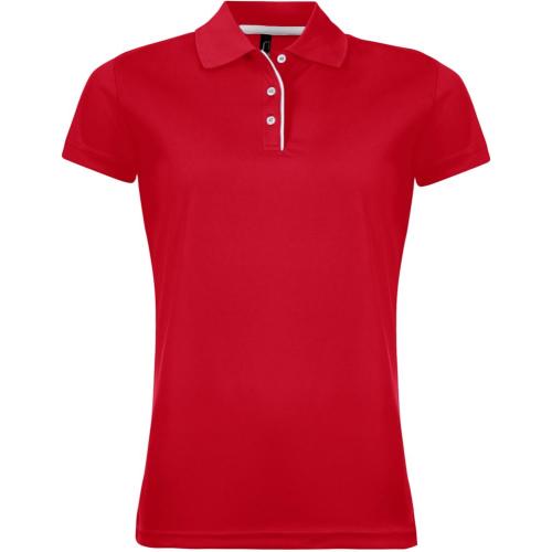 Рубашка поло женская Performer Women 180 красная