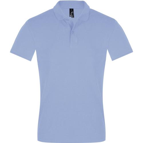 Рубашка поло мужская Perfect Men 180 голубая