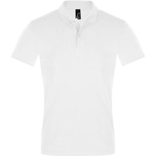 Рубашка поло мужская Perfect Men 180 белая