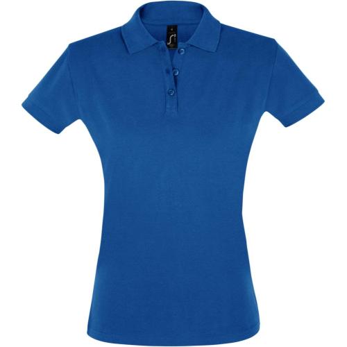Рубашка поло женская Perfect Women 180 ярко-синяя