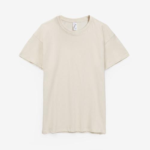 Футболка унисекс Regent 150, светло-бежевая (неокрашенная)