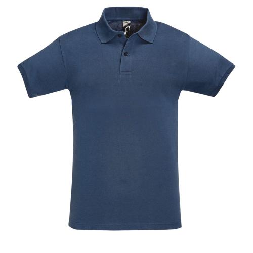 Рубашка поло мужская Perfect Men синий джинс