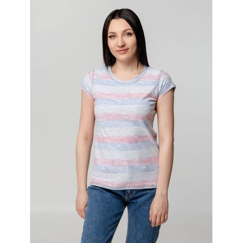 Футболка женская Rayet Lady двусторонняя, красная с синим