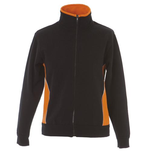 Черный, #FFA500