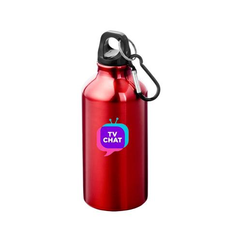 Бутылка Oregon с карабином 400мл, красный