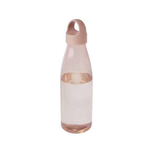 Bergen бутылка для воды объемом 800 мл из переработанной пластмассы, пыльно-розовый