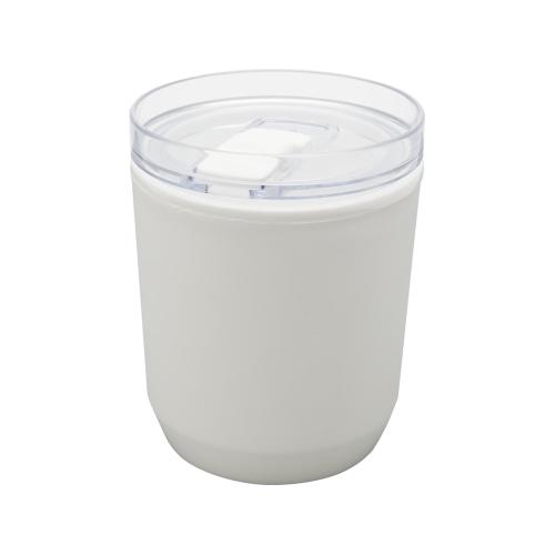 Hudson кружка из переработанного пластика с двойными стенками объемом 180 мл, белый