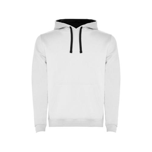 Толстовка с капюшоном Urban мужская, белый/нэйви